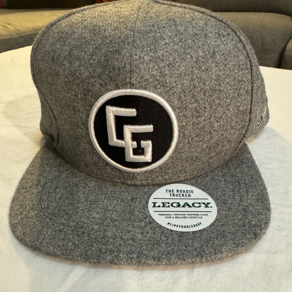 Legacy ‘CG’ Heather Gray Trucker Cap